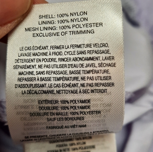 COLUMBIA (Women's Small) Lightweight Windbreaker Jacket Lavender Purple - Picture 7 of 7